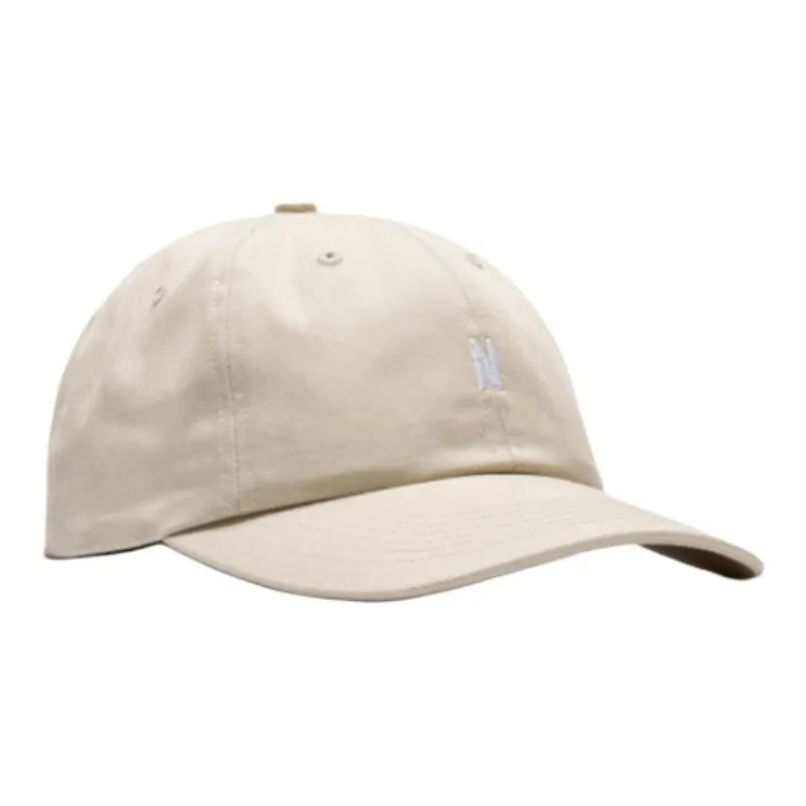 NORSE PROJECTS Cotton Baseball Caps Unisex Beige-2