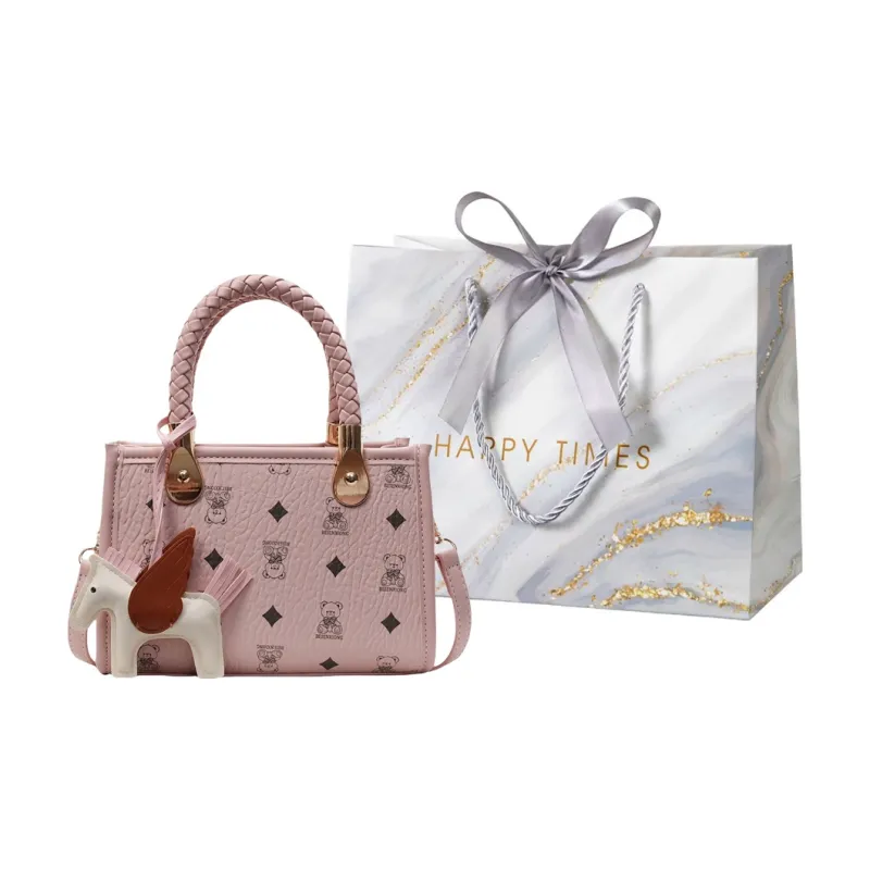 Miss Angel PU Crossbody Handbag Women's Multicolor-16
