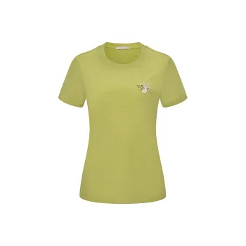 RARE T Shirts Women's Yellow Green