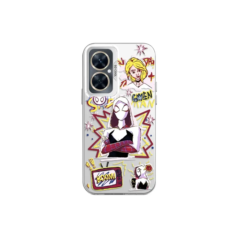 YICAIJIA Matte Material Spider Man Y1 Phone Cases Compatibility With MVMOM 20/30 Trendy And Cool-18