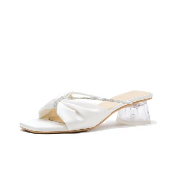 GOSO Abrasion Resistant Slide Slippers Women's Ecru