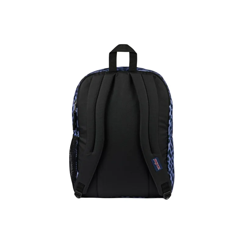 JanSport Polyester Backpack Unisex Blue & Black-4