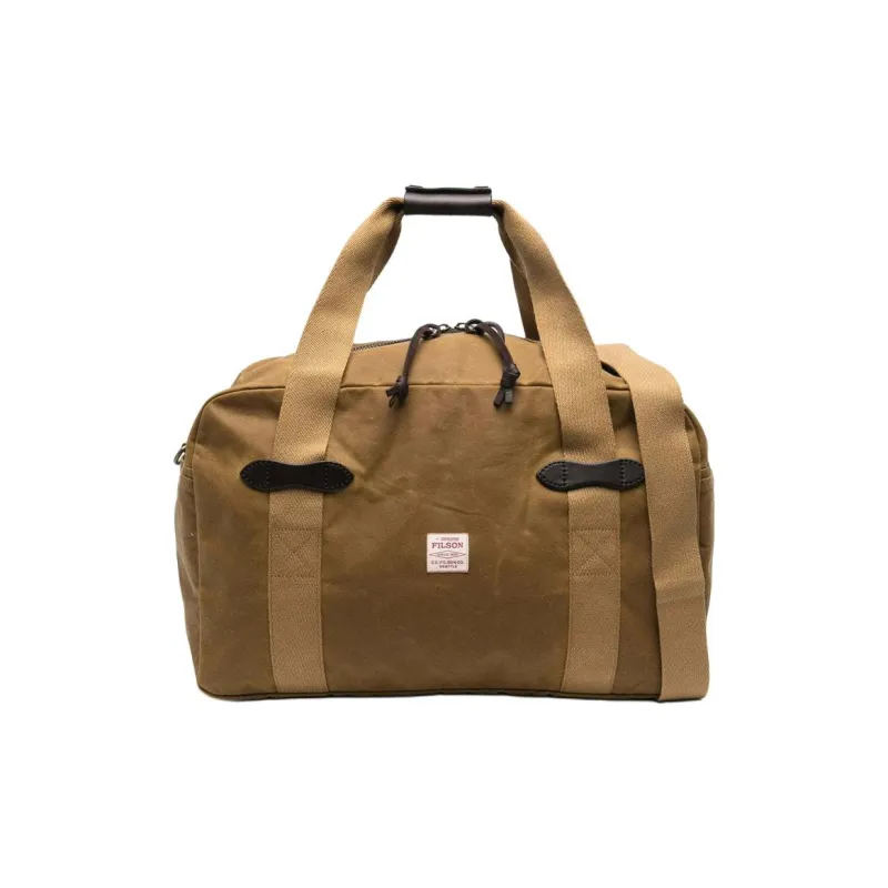 Filson Cotton One Shoulder Handbag, Travel Bag Men's Dark Umber-0