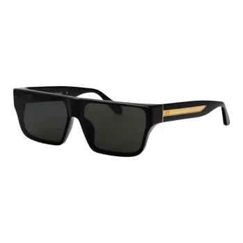 Linda Farrow Acetate Square Sunglasses Women's Black