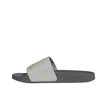 Adidas Adilette Slip Resistant Abrasion Resistant Slide Slippers Unisex Gray