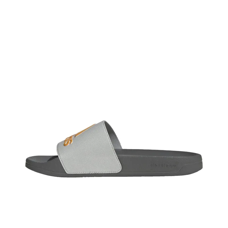 Adidas Adilette Shower Slides Grey Two Crew Orange Grey Four-0
