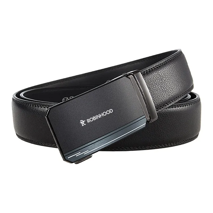 ROBINHOOD Cow Leather Belts Men's Width 3.5CM-1