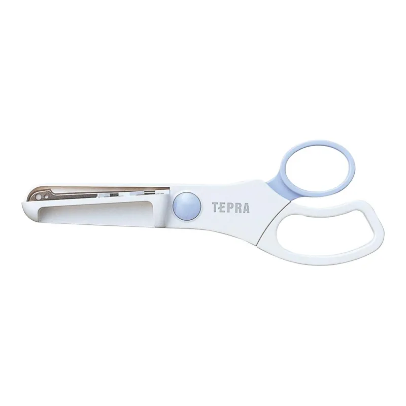 KING JIM White Portable RT36W Utility Knife/Box Cutter-0