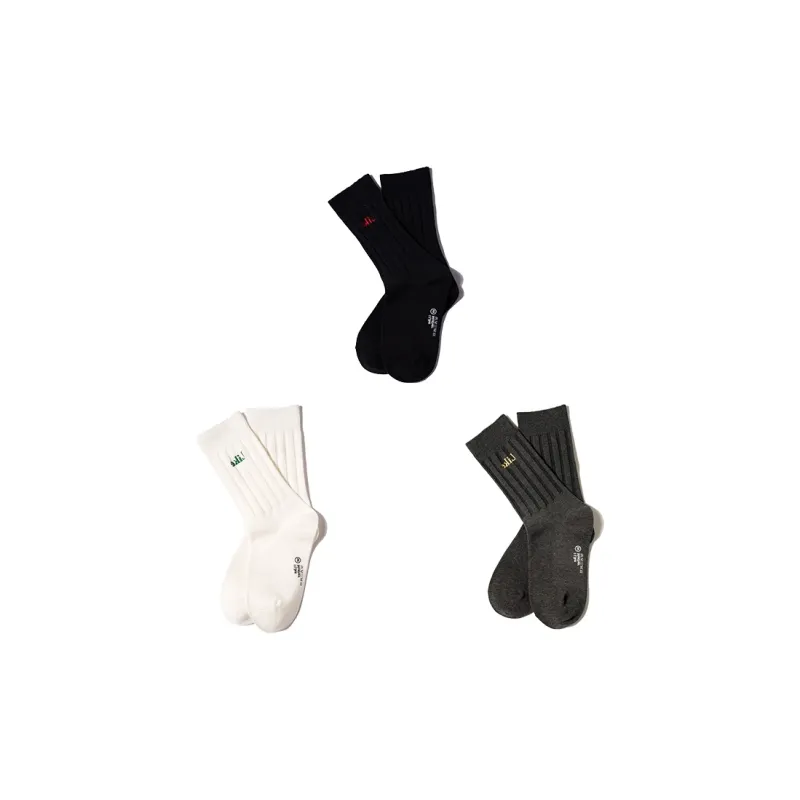 Under The Boots Mid Calf Socks Unisex 3 Pack-4