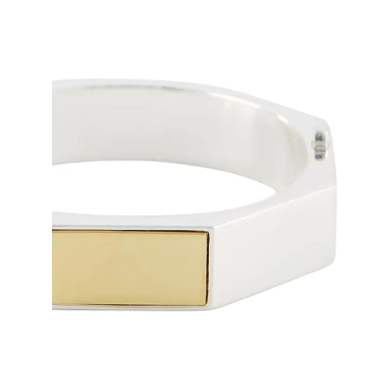 ISABEL MARANT ETOILE Brass Bangles Unisex Silver-2