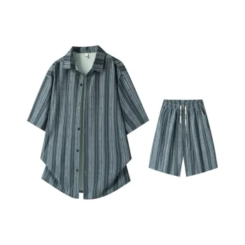 FAKE VINTAGE Shirt Matching Set Unisex