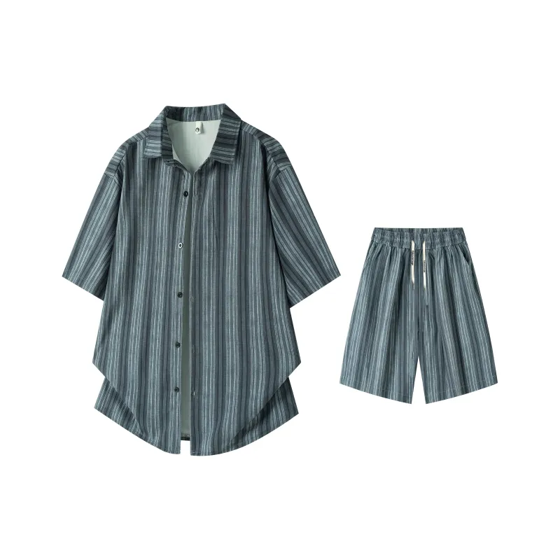 FAKE VINTAGE Shirt Matching Set Unisex-0