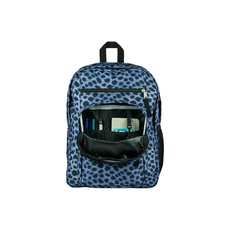 JanSport Polyester Backpack Unisex Blue & Black-5
