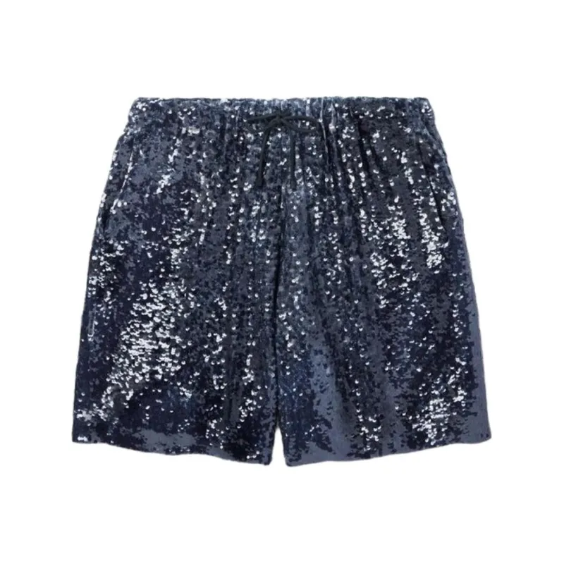 DRIES VAN NOTEN Casual Shorts Men's Marine Blue-0