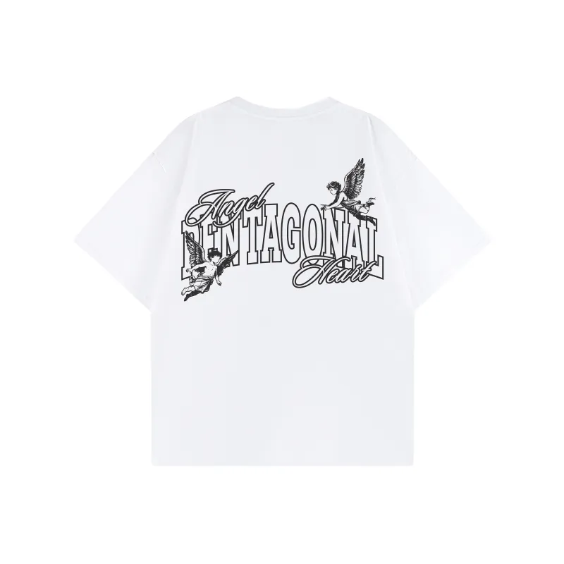 PENTAGONAL HEART T Shirt Unisex-8