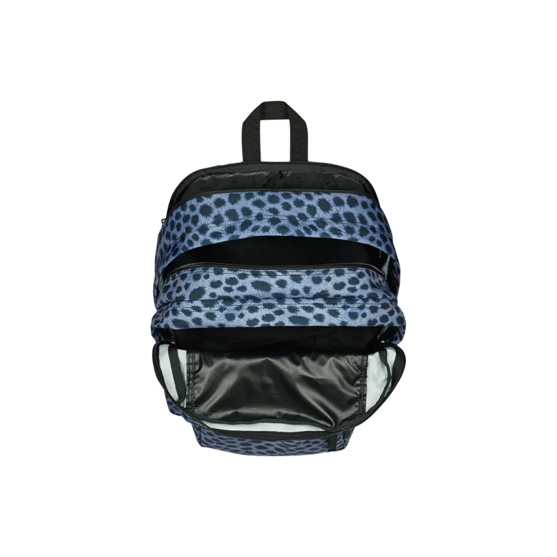 JanSport Polyester Backpack Unisex Blue & Black-6