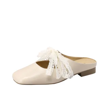 Mulinsen Abrasion Resistant Closed Toe Slippers Women's