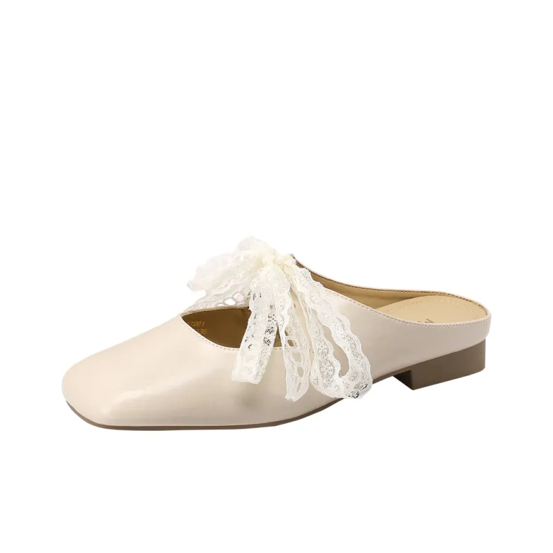 Mulinsen Abrasion Resistant Closed Toe Slippers Women's-6