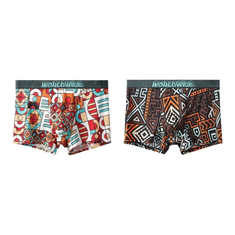 PLANDOO Underpants Men's Combo Set-4