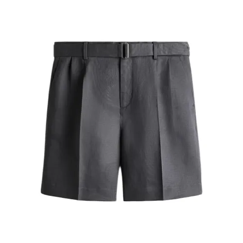 H&M Casual Shorts Men Dark Gray