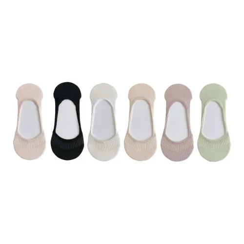 2323 No Show Socks Women's 6 Pack