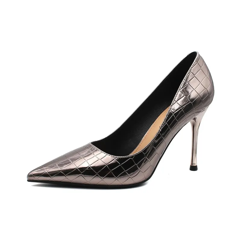 Lan Miao Slim Heel High Heels Women's-14