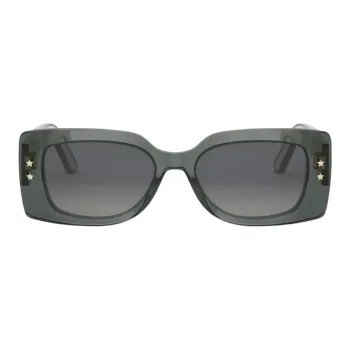 DIOR Acetate Square Sunglasses Women's Green