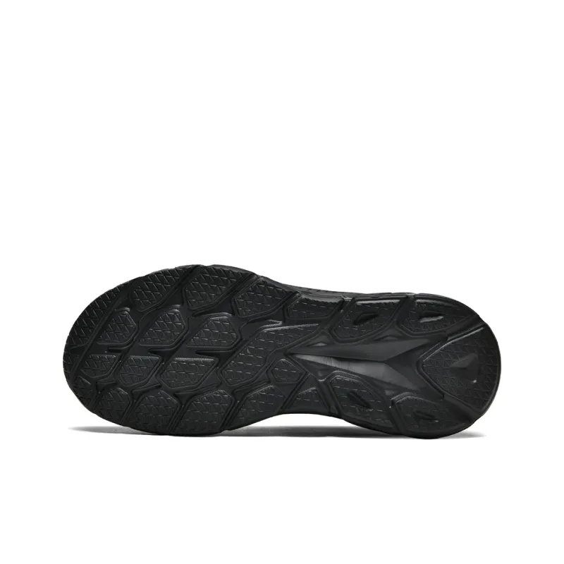 Binary Cushioning Lightweight Low Top Casual Shoes Men's Black-3