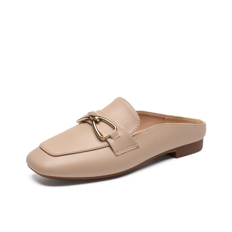 ZHR Rubber Sole Odor Resistant Closed Toe Slippers Women's-8