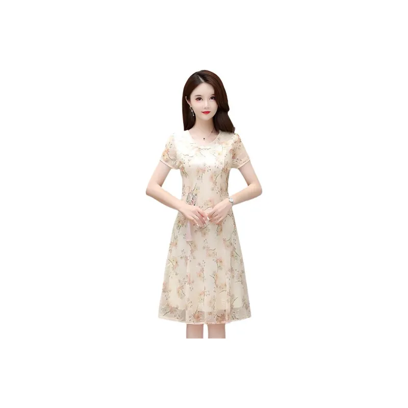The Temptation Of The Muse Short Sleeved Dress Women's-0