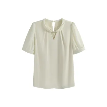 She Enjoys Chiffon Shirt Women's