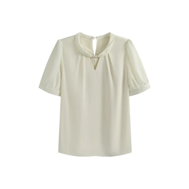 She Enjoys Chiffon Shirt Women's-0