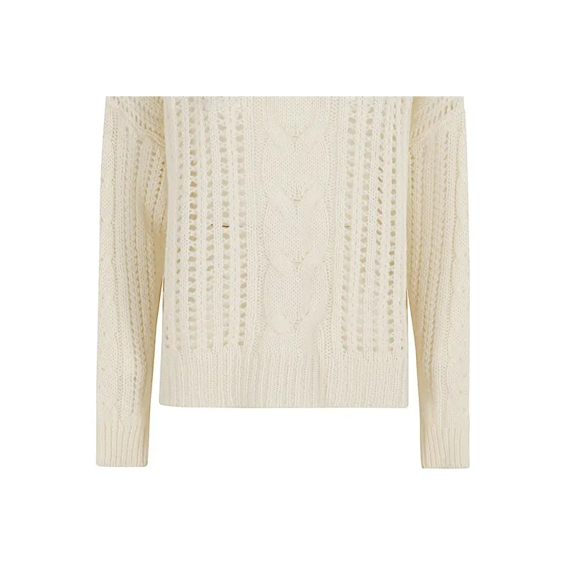 WEEKEND MaxMara Crewneck Crochet Jumper-3