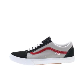 Vans BMX Old Skool Anti Slip Wear Resistant Low Top Skateboard Shoes Unisex Black Gray