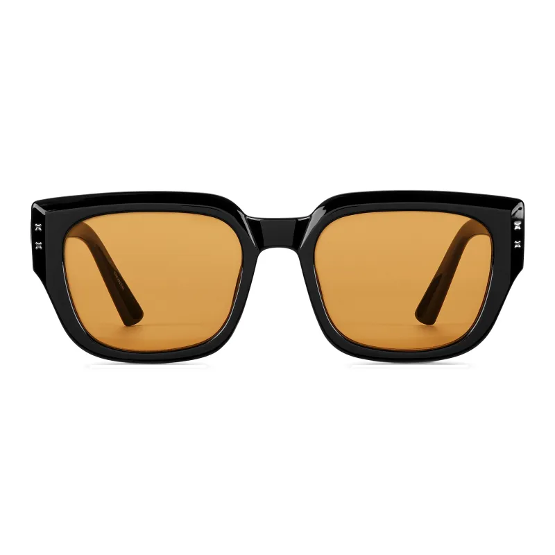 ENFANTIN TR/Memory Plastic Square Sunglasses Unisex-3