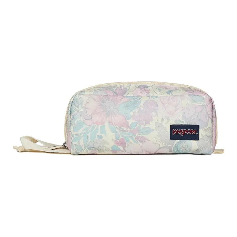 JanSport Recycled Polyester Clutch Women's White & Pink-0