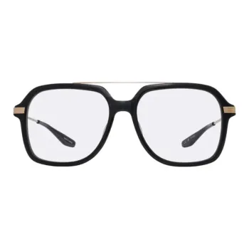 BARTON PERREIRA Acetate Metal Aviator Sunglasses Men's Black