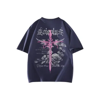 SOIE T Shirts Unisex Navy Blue