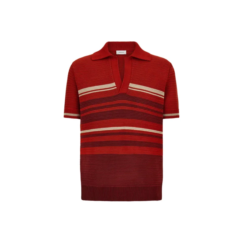 Ferragamo Cotton Polo Shirt-0