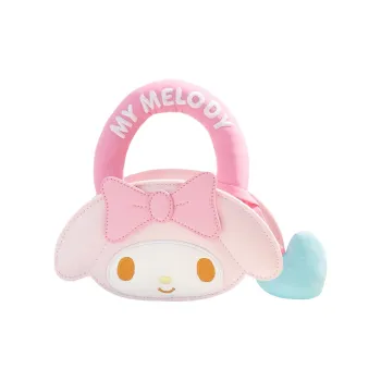 Sanrio Melodi PU Shoulder Bag, Crossbody Bag, Handbag Mini Women's Pink