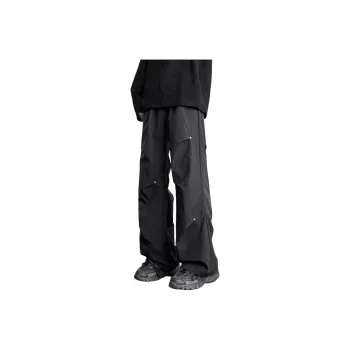 CENPIN Casual Pants Unisex Starburst Black