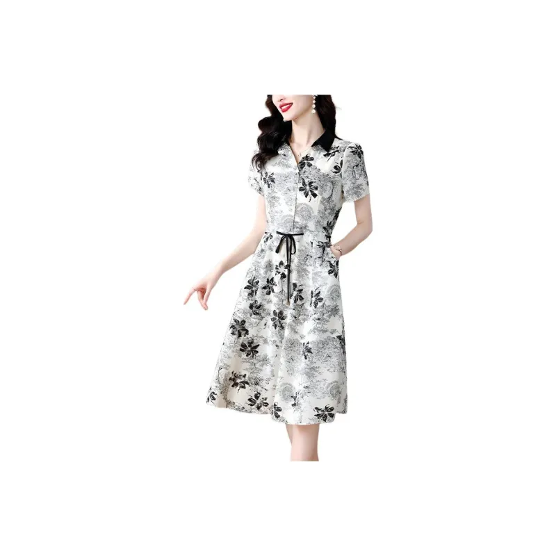 The Temptation Of The Muse Short Sleeved Dress Women's-0