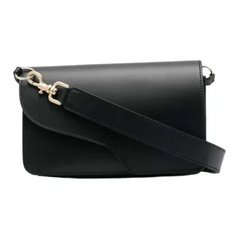 ATP Atelier Calfskin Shoulder Bag Women's Black