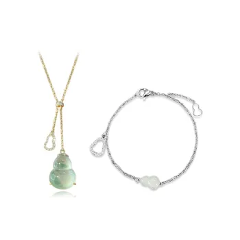 RINGLOVE Colored Glaze Necklaces Women's