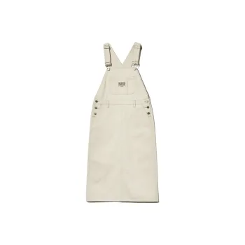 MARITHE FRANCOIS GIRBAUD Denim Suspender Skirt Women's