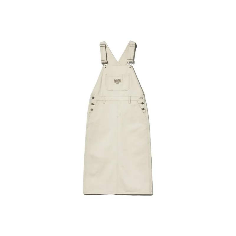 MARITHE FRANCOIS GIRBAUD Denim Suspender Skirt Women's-0