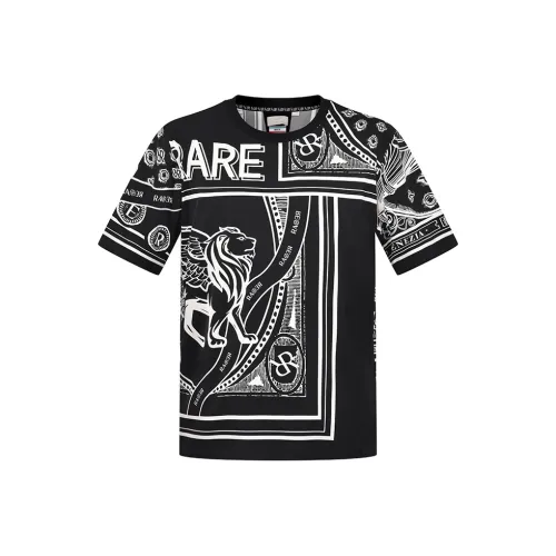 RARE T Shirts Men Black/White