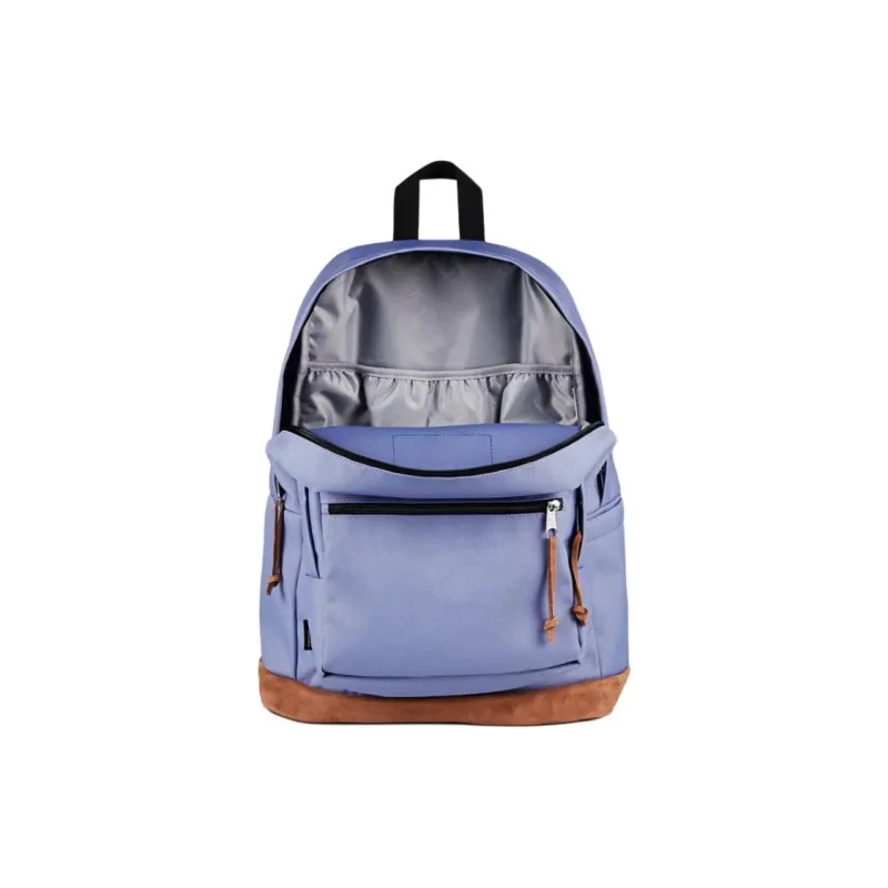 JanSport Suede Backpack Unisex Lavender-5