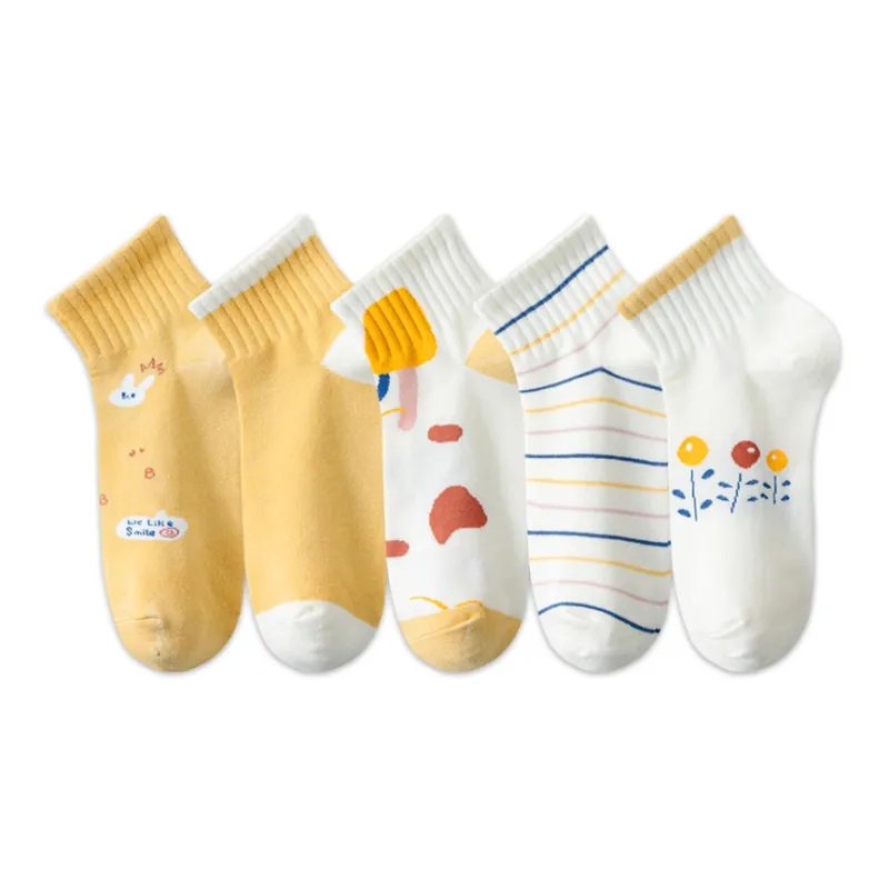AUGUST Ankle Socks Women's 5 Pack-0