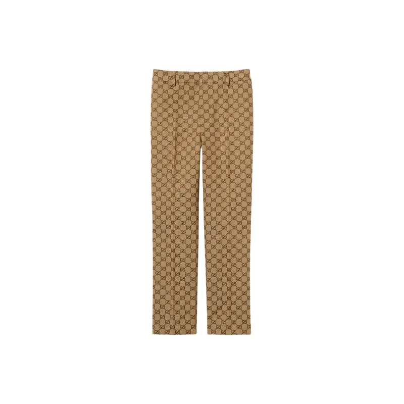 GUCCI Casual Pants Women's Camel-0